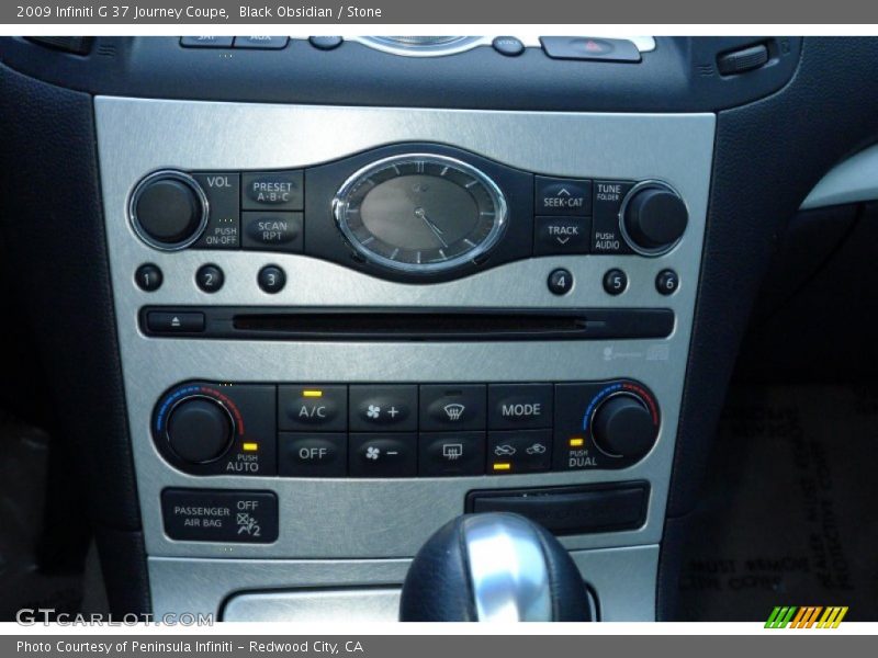 Black Obsidian / Stone 2009 Infiniti G 37 Journey Coupe