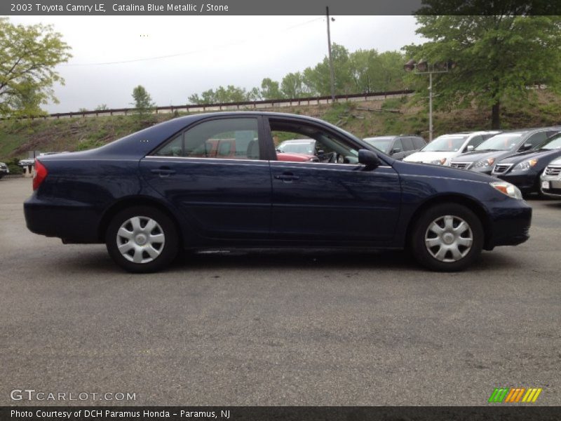 Catalina Blue Metallic / Stone 2003 Toyota Camry LE