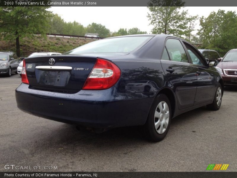 Catalina Blue Metallic / Stone 2003 Toyota Camry LE