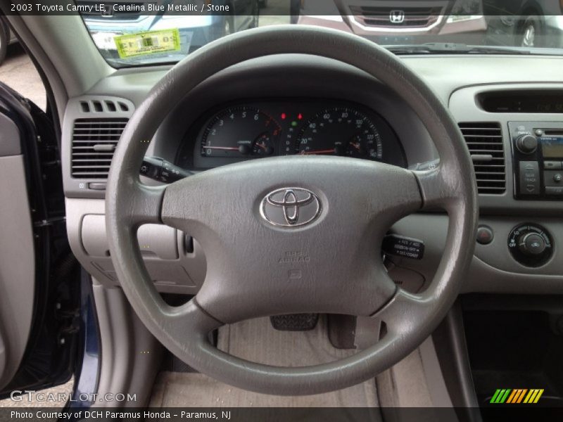 Catalina Blue Metallic / Stone 2003 Toyota Camry LE