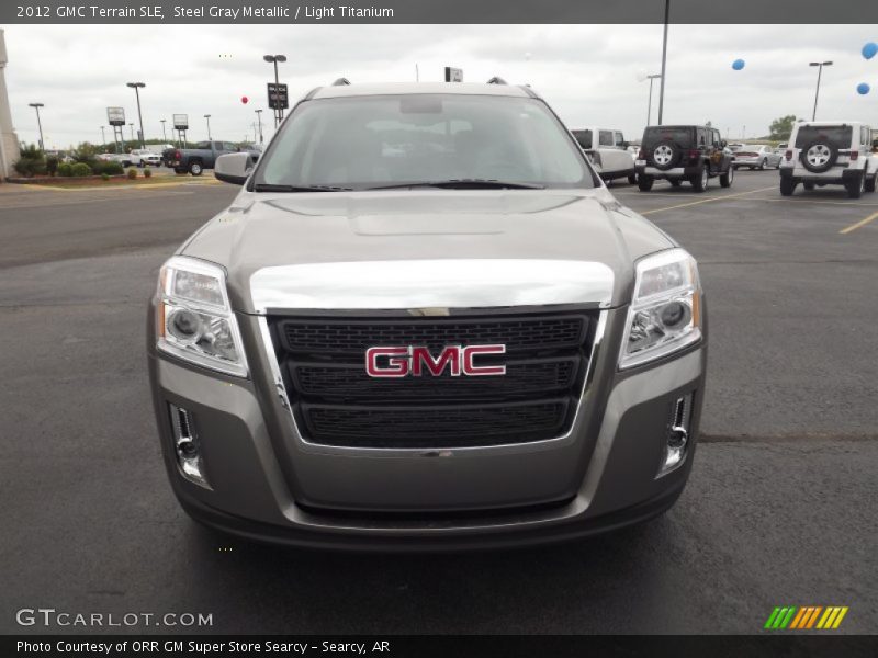 Steel Gray Metallic / Light Titanium 2012 GMC Terrain SLE