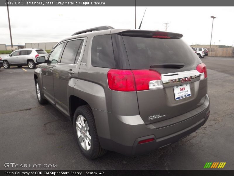 Steel Gray Metallic / Light Titanium 2012 GMC Terrain SLE
