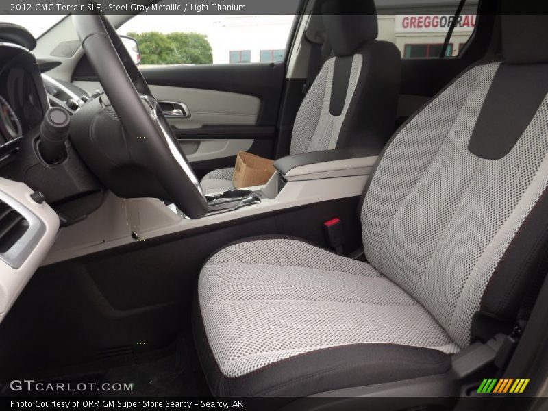 Steel Gray Metallic / Light Titanium 2012 GMC Terrain SLE