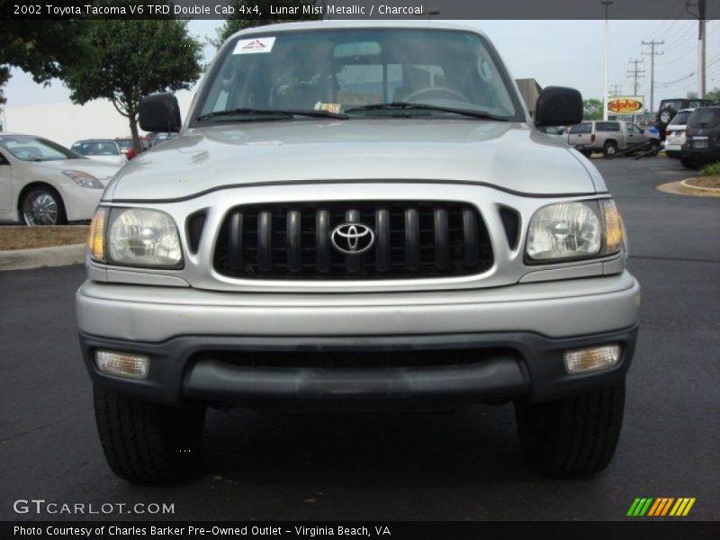 Lunar Mist Metallic / Charcoal 2002 Toyota Tacoma V6 TRD Double Cab 4x4