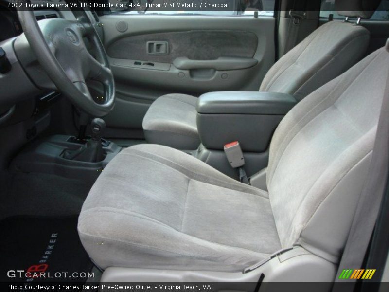 Lunar Mist Metallic / Charcoal 2002 Toyota Tacoma V6 TRD Double Cab 4x4