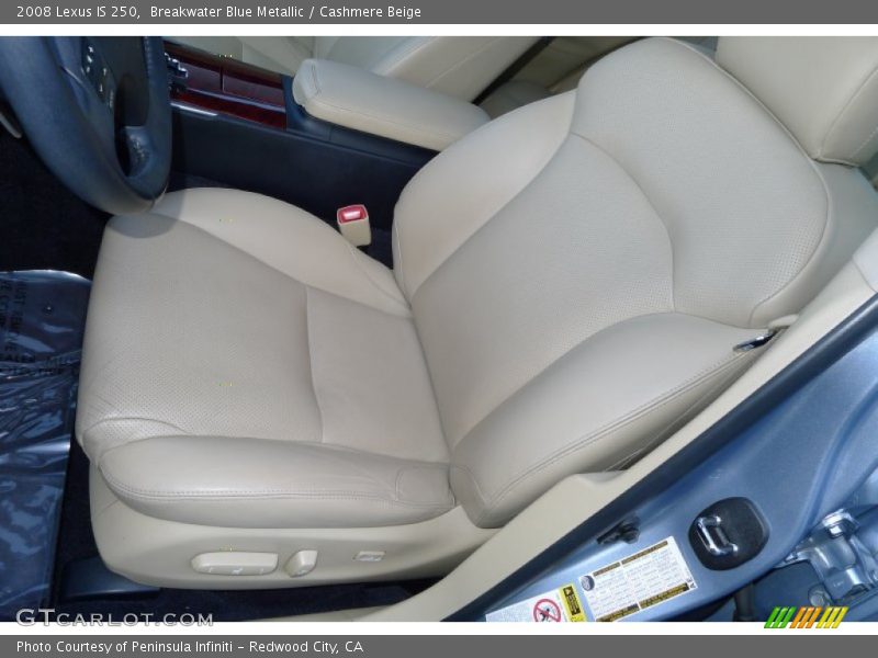 Breakwater Blue Metallic / Cashmere Beige 2008 Lexus IS 250
