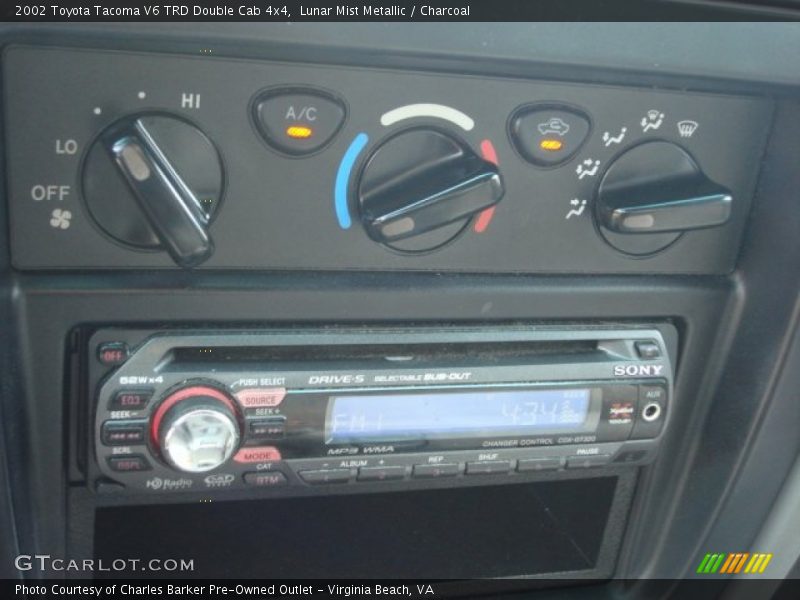 Lunar Mist Metallic / Charcoal 2002 Toyota Tacoma V6 TRD Double Cab 4x4