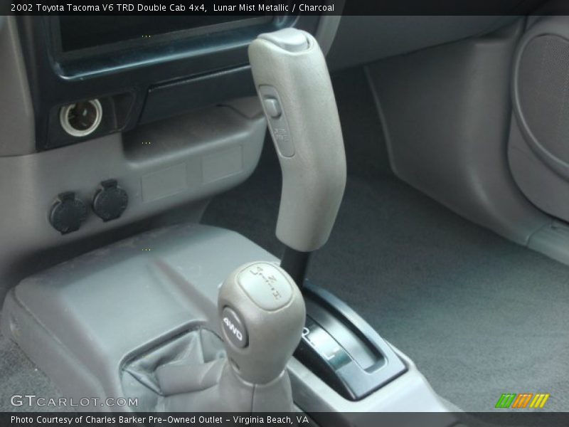 Lunar Mist Metallic / Charcoal 2002 Toyota Tacoma V6 TRD Double Cab 4x4
