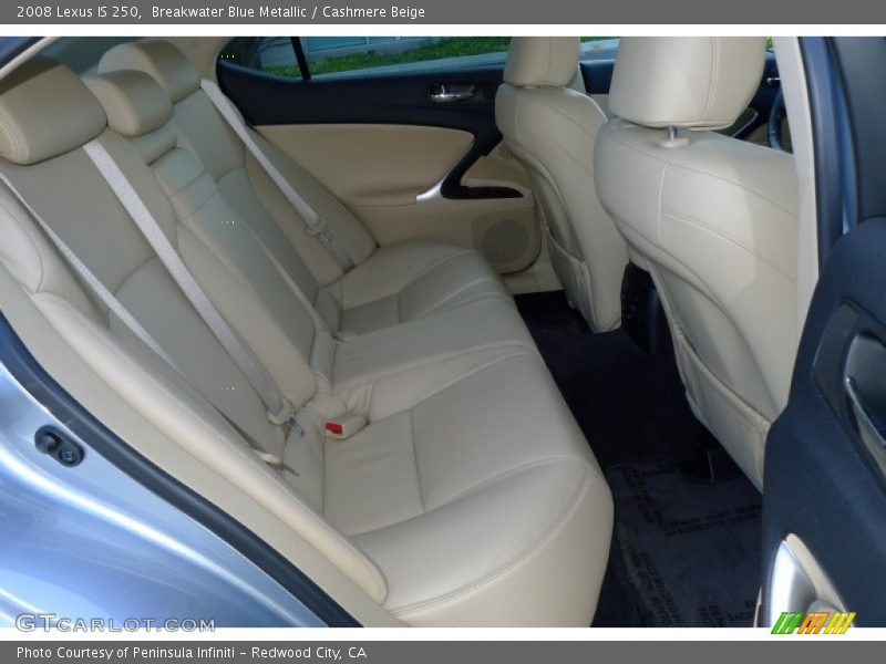 Breakwater Blue Metallic / Cashmere Beige 2008 Lexus IS 250