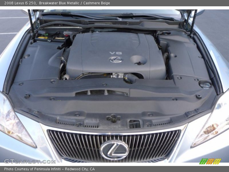 Breakwater Blue Metallic / Cashmere Beige 2008 Lexus IS 250