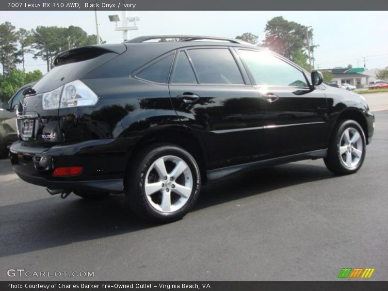 Black Onyx / Ivory 2007 Lexus RX 350 AWD