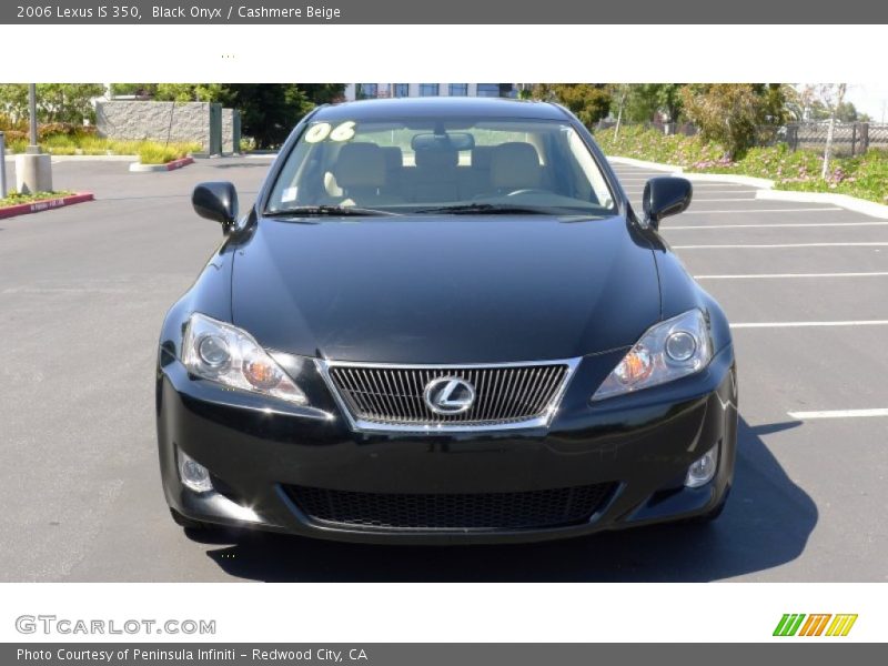 Black Onyx / Cashmere Beige 2006 Lexus IS 350