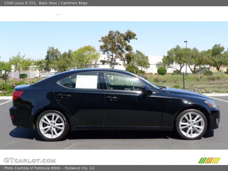 Black Onyx / Cashmere Beige 2006 Lexus IS 350
