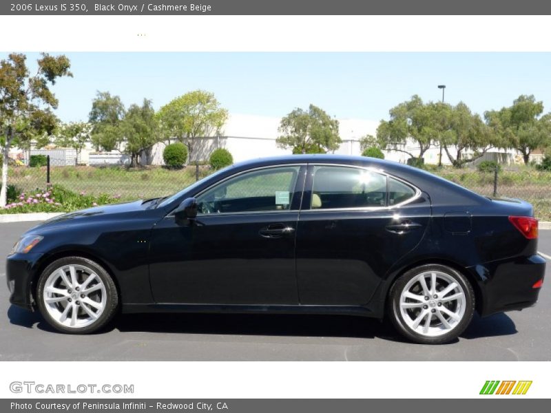 Black Onyx / Cashmere Beige 2006 Lexus IS 350