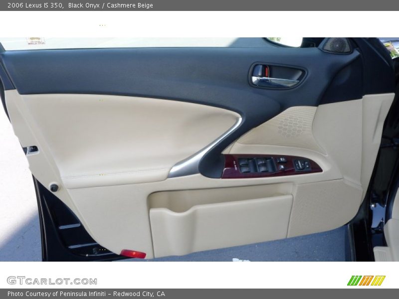 Black Onyx / Cashmere Beige 2006 Lexus IS 350