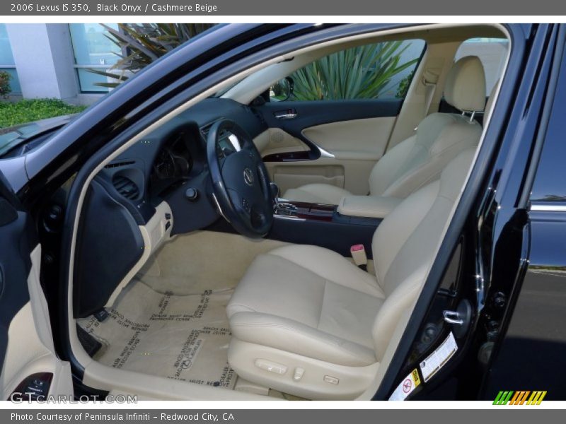 Black Onyx / Cashmere Beige 2006 Lexus IS 350