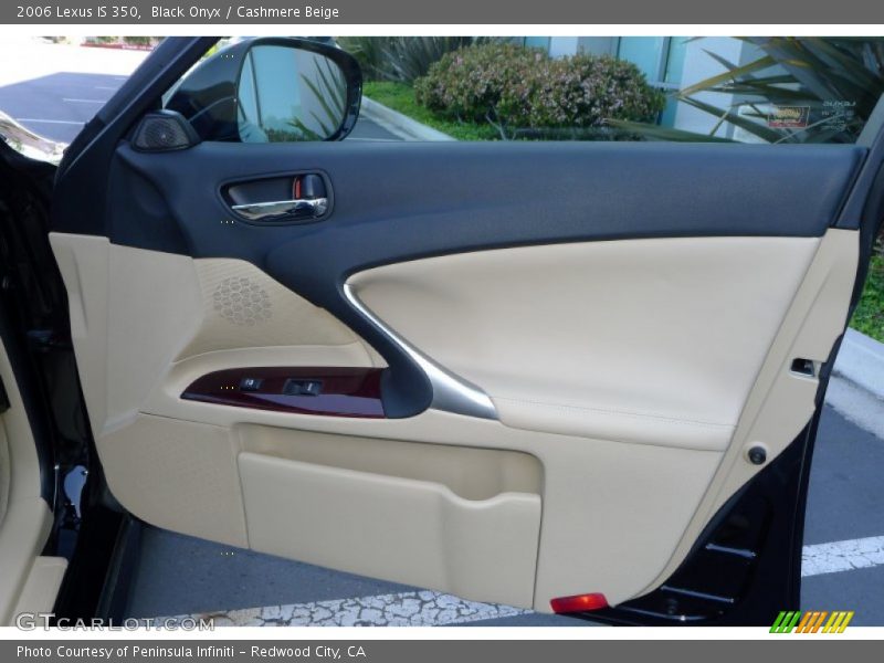 Black Onyx / Cashmere Beige 2006 Lexus IS 350