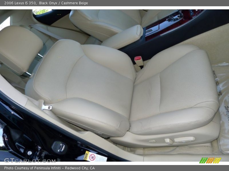 Black Onyx / Cashmere Beige 2006 Lexus IS 350