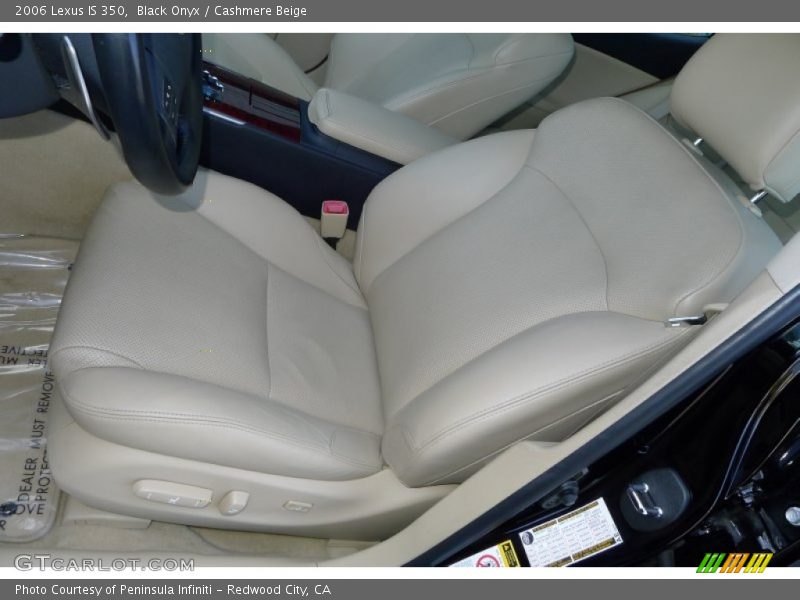 Black Onyx / Cashmere Beige 2006 Lexus IS 350