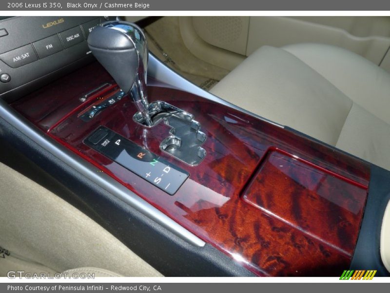 Black Onyx / Cashmere Beige 2006 Lexus IS 350