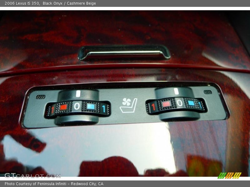 Black Onyx / Cashmere Beige 2006 Lexus IS 350