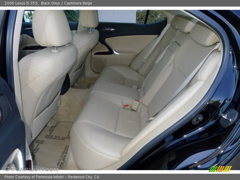 Black Onyx / Cashmere Beige 2006 Lexus IS 350