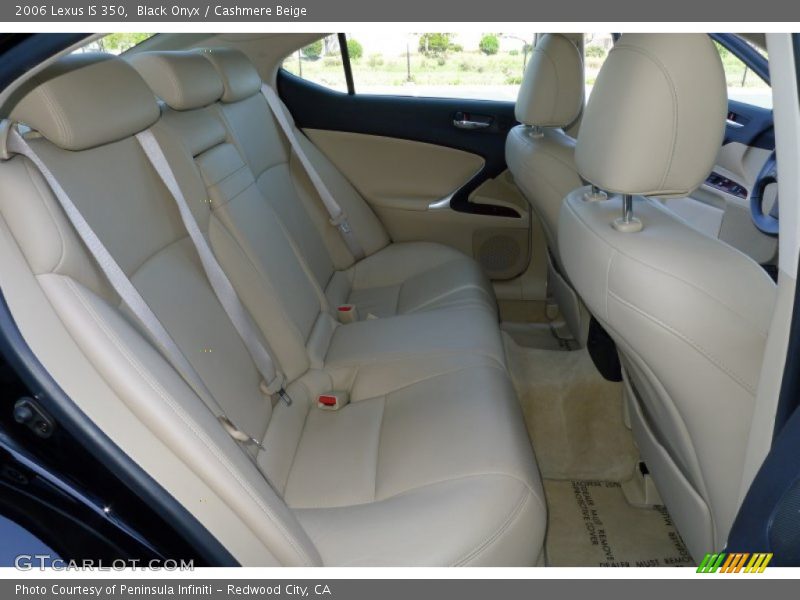 Black Onyx / Cashmere Beige 2006 Lexus IS 350