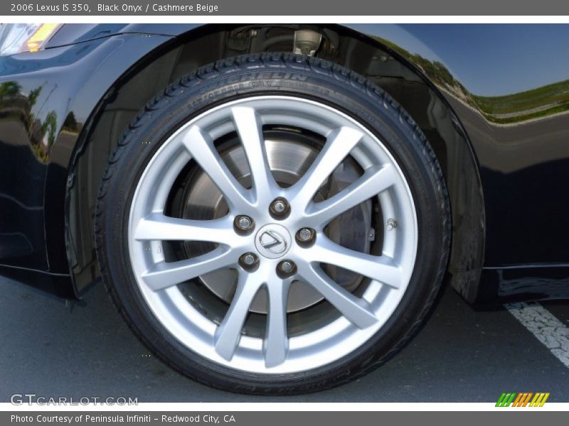 Black Onyx / Cashmere Beige 2006 Lexus IS 350