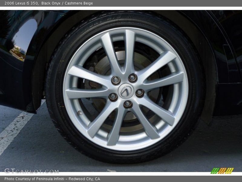 Black Onyx / Cashmere Beige 2006 Lexus IS 350