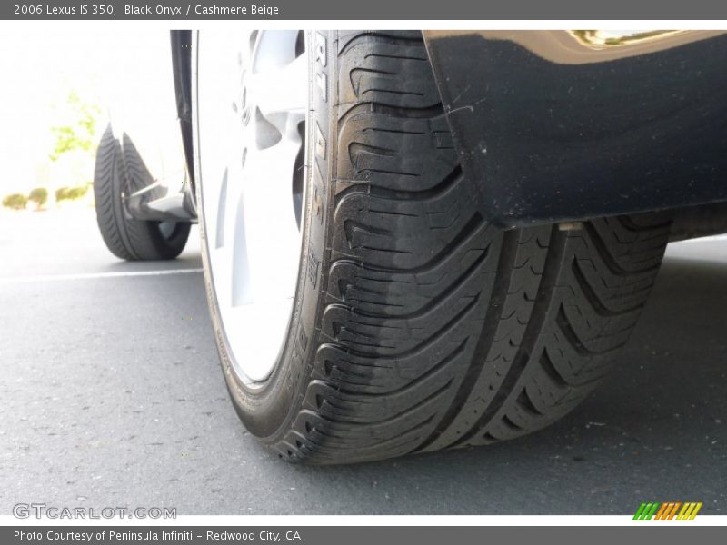 Black Onyx / Cashmere Beige 2006 Lexus IS 350