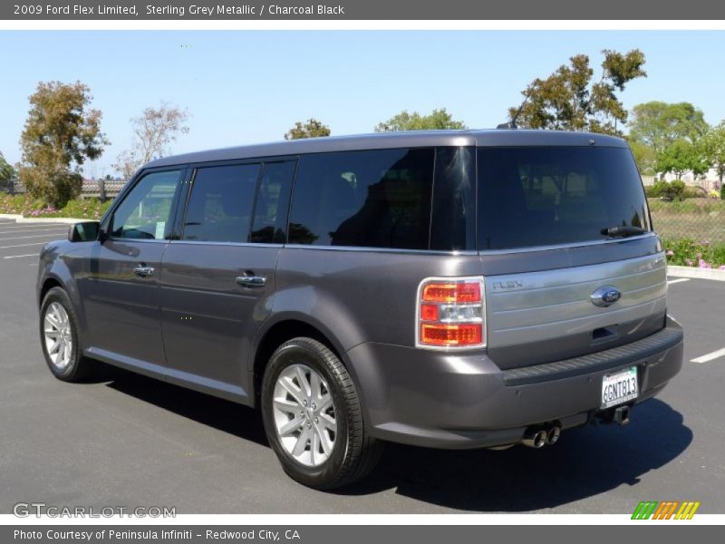 Sterling Grey Metallic / Charcoal Black 2009 Ford Flex Limited