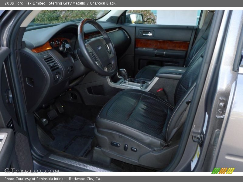 Sterling Grey Metallic / Charcoal Black 2009 Ford Flex Limited