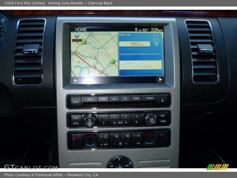 Sterling Grey Metallic / Charcoal Black 2009 Ford Flex Limited