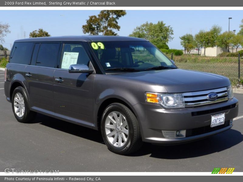 Sterling Grey Metallic / Charcoal Black 2009 Ford Flex Limited