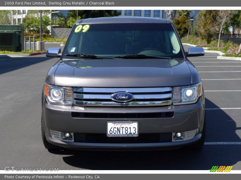 Sterling Grey Metallic / Charcoal Black 2009 Ford Flex Limited