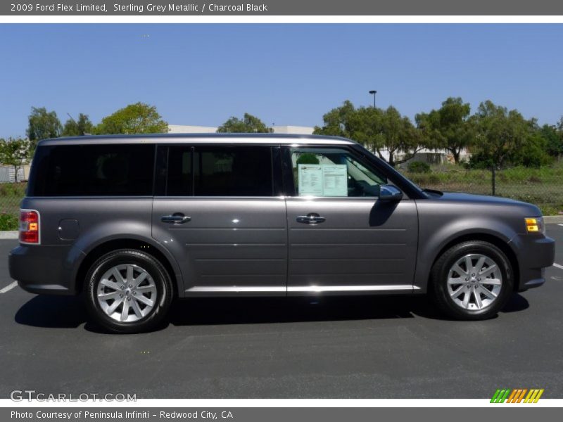 Sterling Grey Metallic / Charcoal Black 2009 Ford Flex Limited