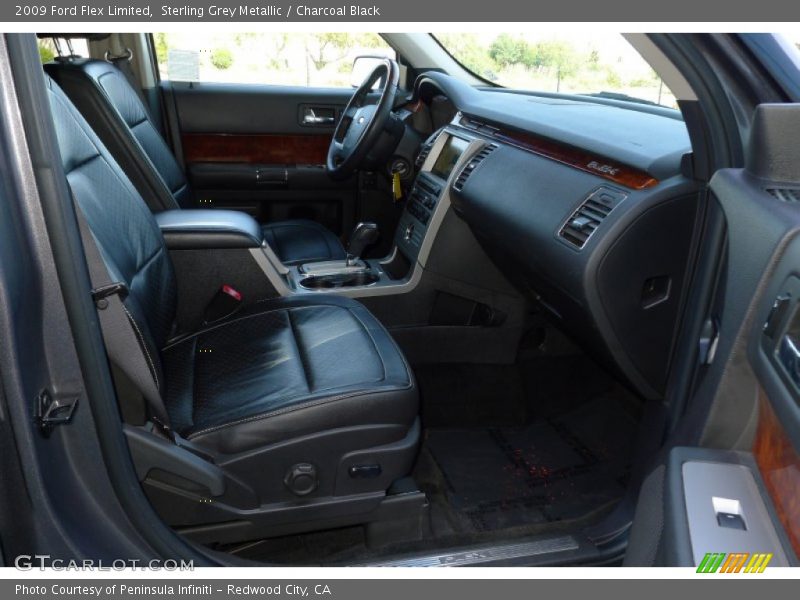 Sterling Grey Metallic / Charcoal Black 2009 Ford Flex Limited