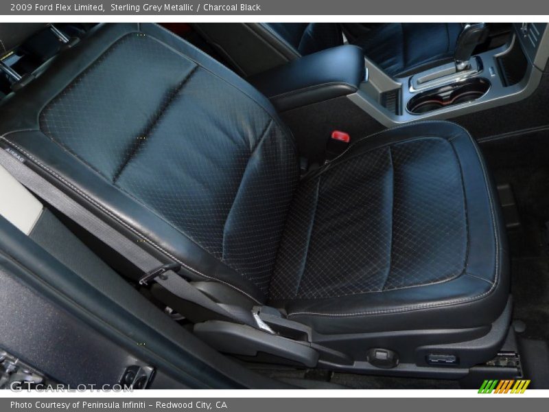 Sterling Grey Metallic / Charcoal Black 2009 Ford Flex Limited