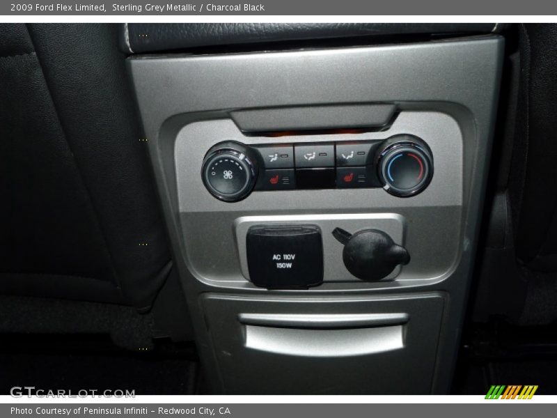 Sterling Grey Metallic / Charcoal Black 2009 Ford Flex Limited