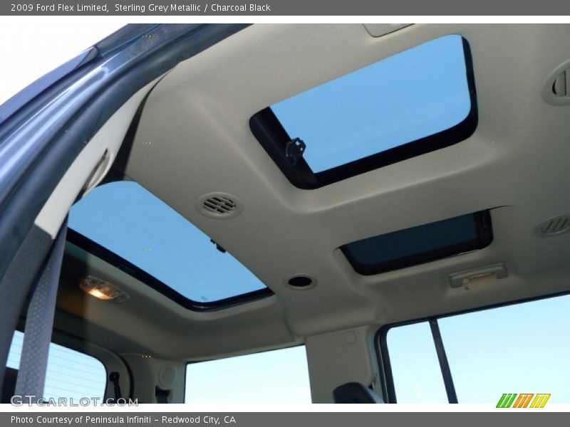 Sterling Grey Metallic / Charcoal Black 2009 Ford Flex Limited