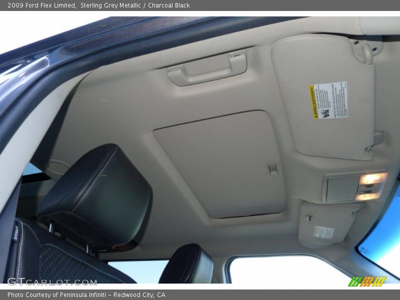 Sterling Grey Metallic / Charcoal Black 2009 Ford Flex Limited