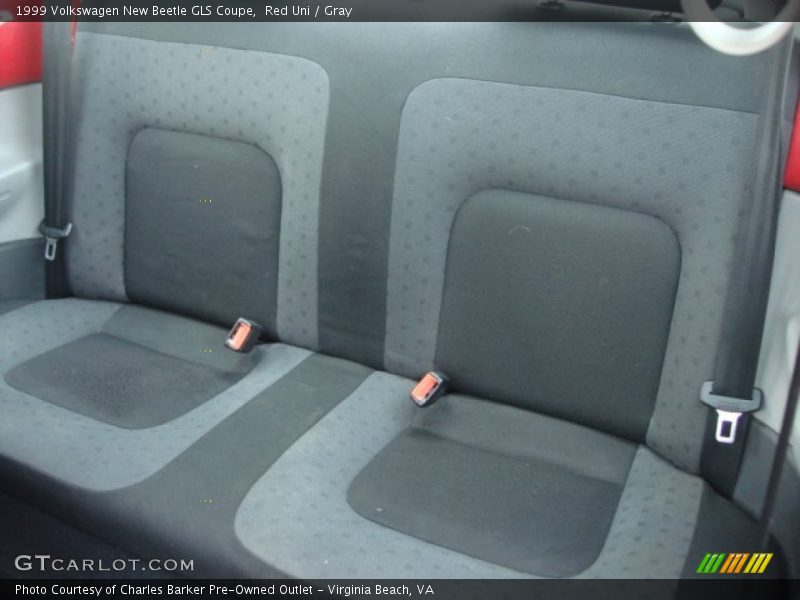 Red Uni / Gray 1999 Volkswagen New Beetle GLS Coupe