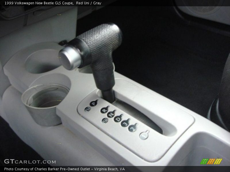 Red Uni / Gray 1999 Volkswagen New Beetle GLS Coupe