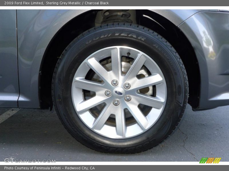 Sterling Grey Metallic / Charcoal Black 2009 Ford Flex Limited