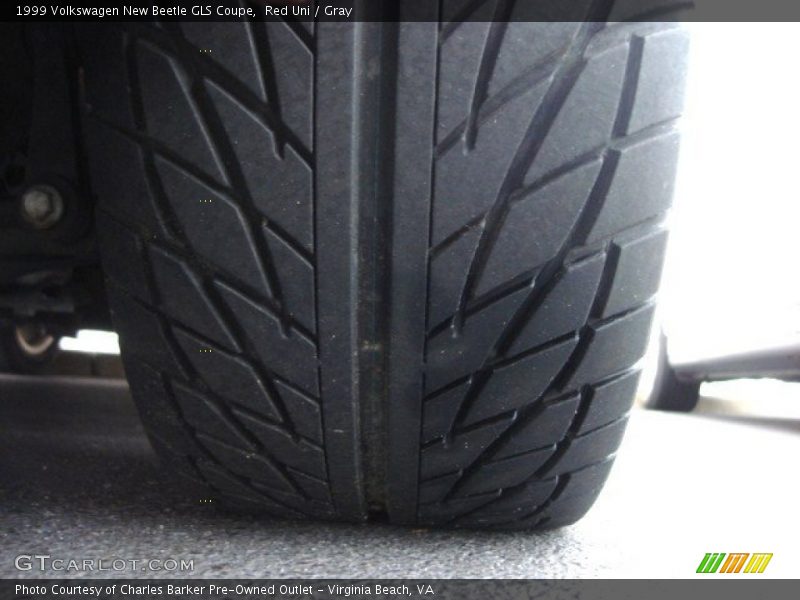 Red Uni / Gray 1999 Volkswagen New Beetle GLS Coupe