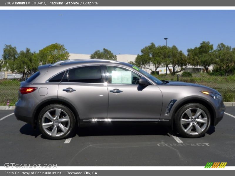 Platinum Graphite / Graphite 2009 Infiniti FX 50 AWD