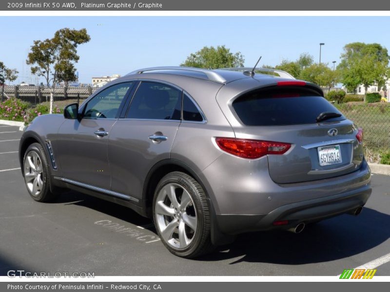 Platinum Graphite / Graphite 2009 Infiniti FX 50 AWD