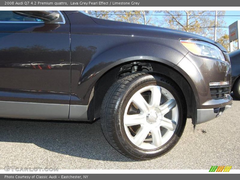 Lava Grey Pearl Effect / Limestone Grey 2008 Audi Q7 4.2 Premium quattro