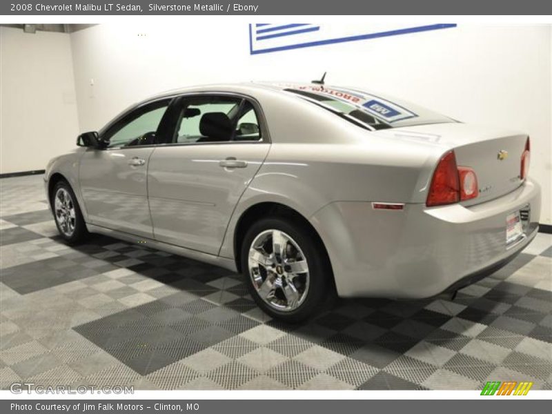 Silverstone Metallic / Ebony 2008 Chevrolet Malibu LT Sedan