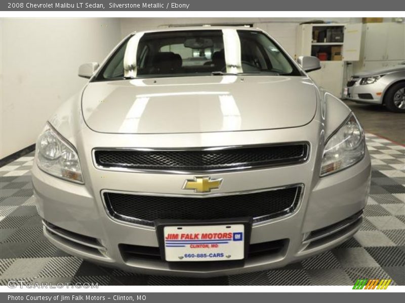 Silverstone Metallic / Ebony 2008 Chevrolet Malibu LT Sedan